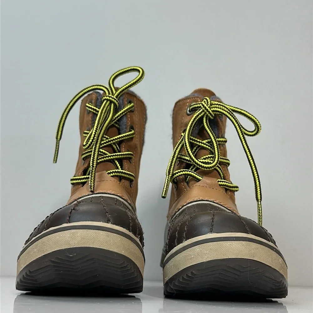 Sorel Slimpack ll Brown Winter Boots Size 2